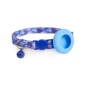 For Airtag Tracker Protective Case Cat Dog Collar (Type: Pet Supplies, Color: Blue Gradient)